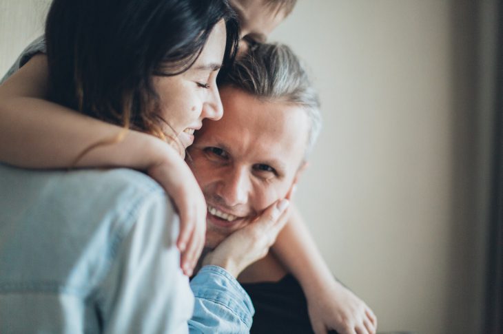 Familie der er glade for hinanden